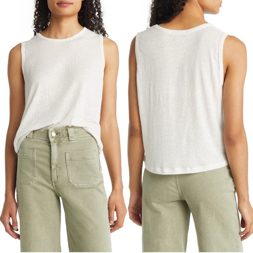 Marine Layer Oversize Hemp Blend Tank Top XL NWT
